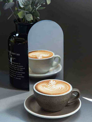 Loveramics Professional Soul Collection vibrant ceramic coffee mugs with saucers for baristas