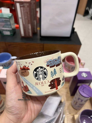 Starbucks Korea "Been There" Series city souvenir mugs and tumblers featuring iconic Korean landmarks