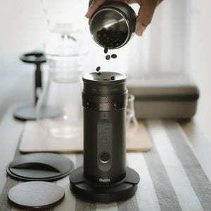 Outin Mino Nano portable espresso machine for outdoor camping, car, and home use