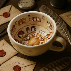 Van Gogh x Harry Potter Magical Glazed Ceramic Mug | Artistry Meets Wizardry 🧙️