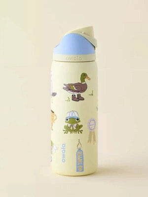 American version of Owala's new UO co-branded Animal World thermos cup FreeSip double drink lid insulation straw