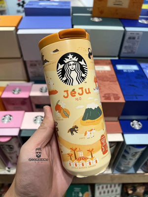 Starbucks Korea Been There Series city souvenir mugs and tumblers featuring iconic Korean landmarks and travel-inspired designs