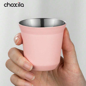 Choxila Pour-Over Set Pink with elegant kettle, ceramic dripper, glass server, grinder, scale, filters, tasting cup, bean bowl, water mister, and floral carry bag