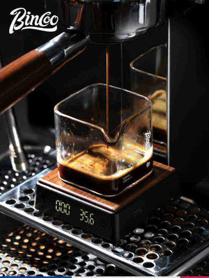 Bincoo electronic coffee scale with digital display for precise coffee brewing measurements