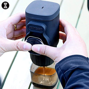 AeroPress Pro 15-bar portable espresso maker with capsule and ground coffee compatibility