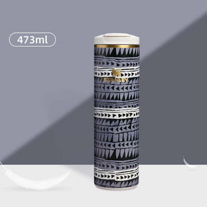 Stanley x NEST limited edition artist series insulated travel bottles with cultural and artistic designs