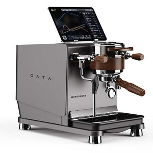 WENDOUGEE DATA S professional dual boiler espresso machine with touchscreen and intelligent pressure profiling