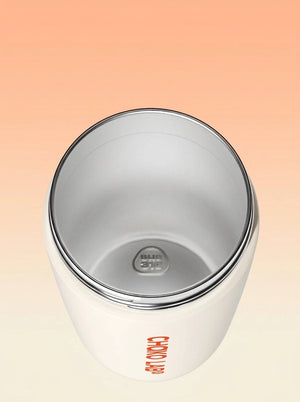 CHaKOLAB tumbler interior showing stainless steel construction