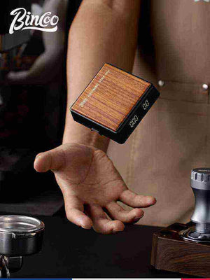 Bincoo electronic coffee scale with digital display for precise coffee brewing measurements