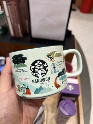Starbucks Korea Been There Series city souvenir mugs and tumblers with Korean landmarks designs