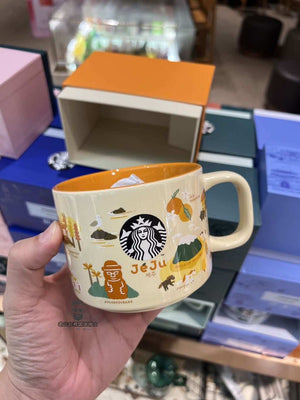Starbucks Korea "Been There" Series city souvenir mugs and tumblers featuring iconic Korean landmarks