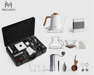 MUVNA Plan-A pour over coffee set, White edition