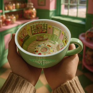 Van Gogh "Candy Shop" Glazed Ceramic Mug | A Sweet Morning Escape