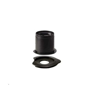 HARIO One-Cup Cafeor stainless steel mesh coffee filter brewing a single cup of coffee on a mug