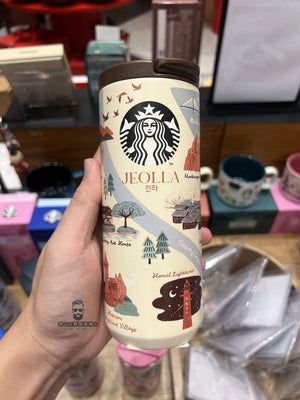 Starbucks Korea Been There Series city souvenir mugs and tumblers featuring iconic Korean landmarks