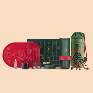 Outin Mino Nano portable espresso machine for outdoor camping, car, and home use