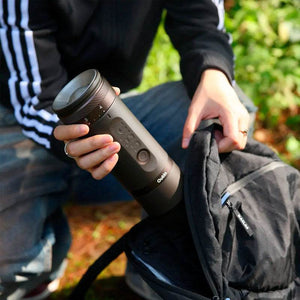 Outin Mino Nano portable espresso machine for camping, car, and home use