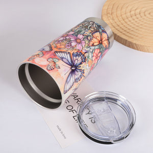 Cross-border 20oz ice master cup stainless steel tumbler with graphic print and double-wall insulation