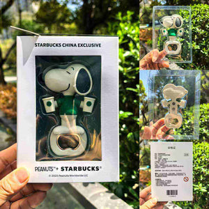 Starbucks x Peanuts limited edition Snoopy coffee cup and Peanuts-themed drinkware collection