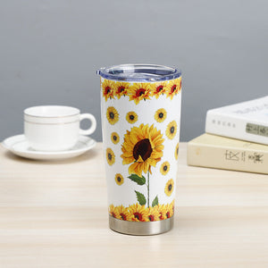 FH Graphic Print Stainless Steel 20oz tumbler with double-wall insulation and vibrant design for hot and cold drinks