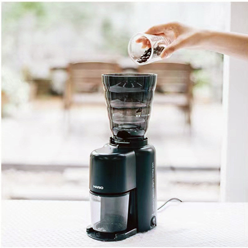 HARIO Japan Compact Electric Coffee Grinder (EVC-8) | Precision & Efficiency