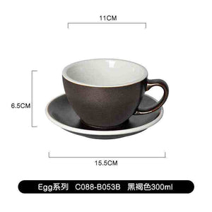 Loveramics Professional Soul Collection vibrant ceramic coffee mugs with saucers for baristas