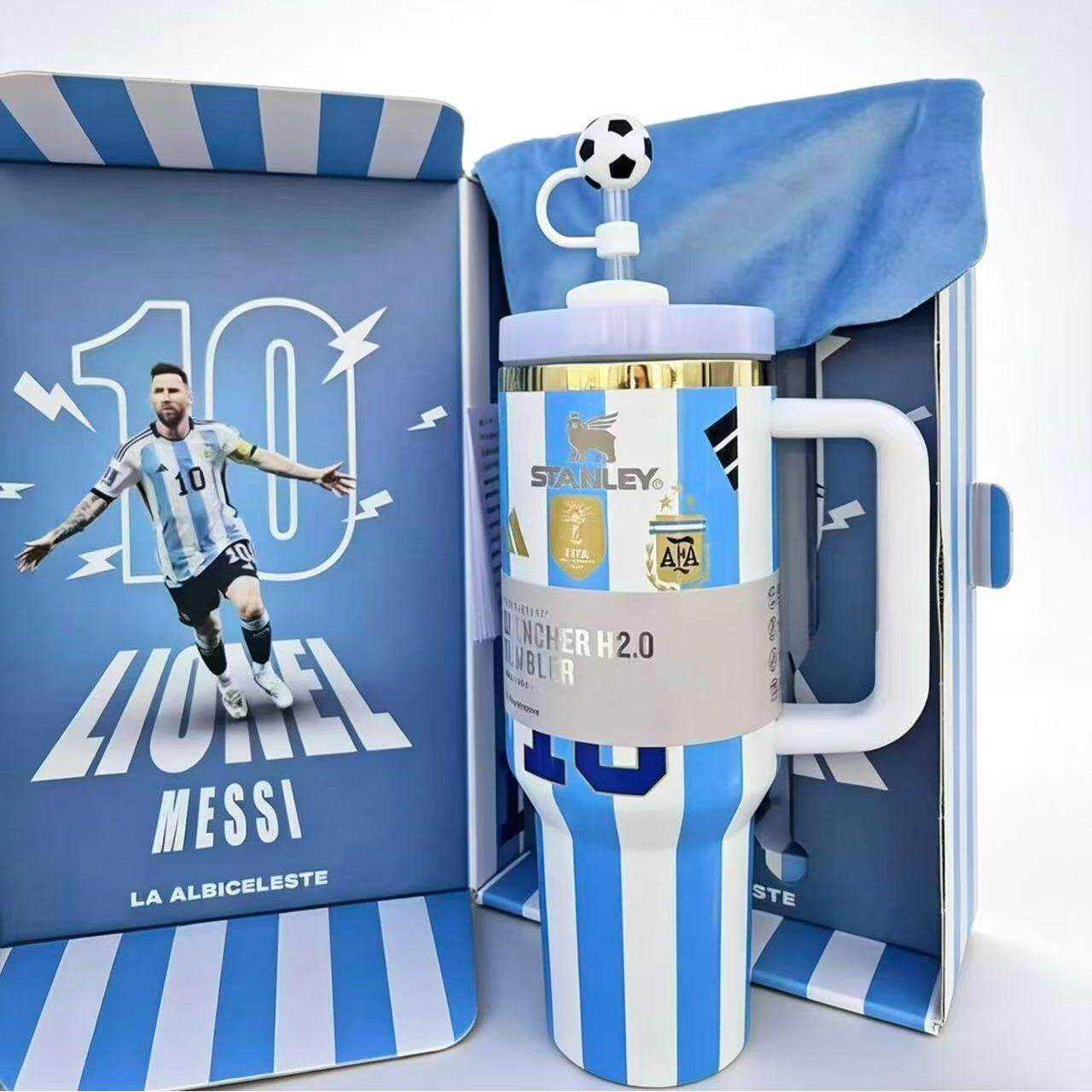 Premium 40 oz World Cup 2026 Tumbler with Handle & Straw