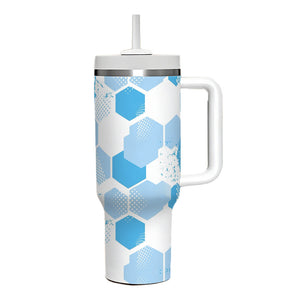 FIFA World Cup stainless steel tumbler cup with 40oz capacity and double-wall insulation for hot or cold drinks on Amazon cross-border