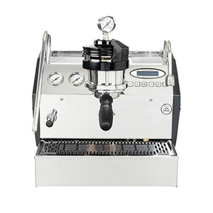 La Marzocco GS3 professional-grade dual boiler espresso machine for home use with sleek design and digital controls