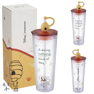 Winnie the Pooh stainless steel cup with character artwork