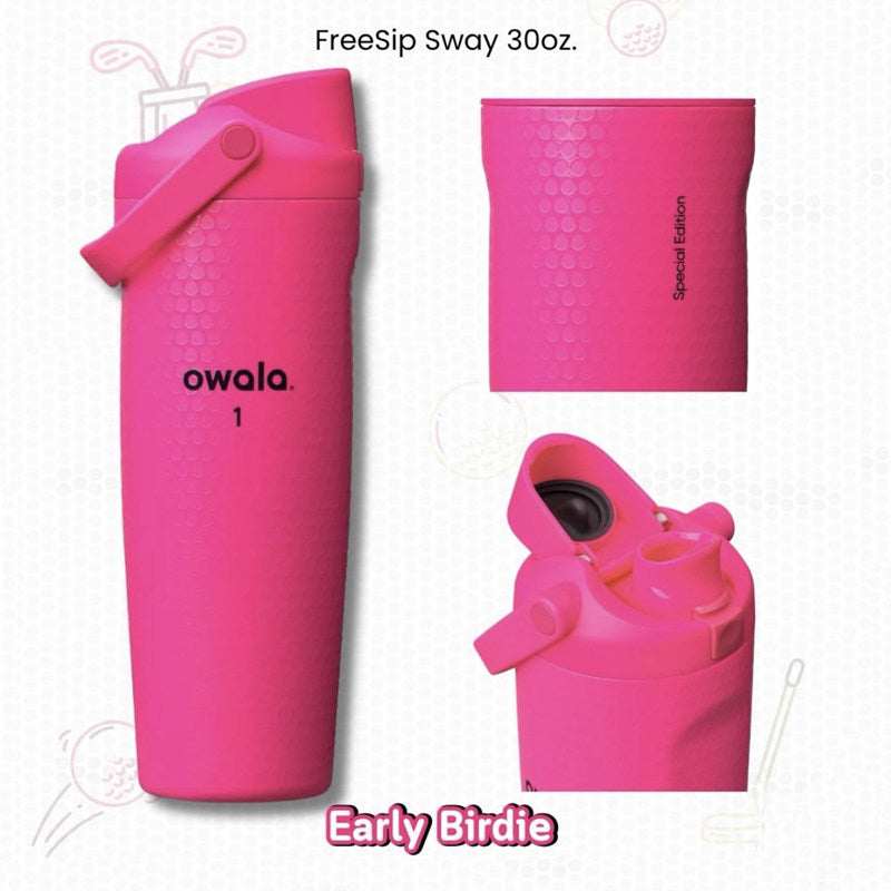**Owala FreeSip Sway 30oz Insulated Water Bottle Golf Edition**