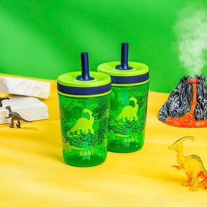 Zak Designs leak-proof kids straw cup, character print option, product photo six