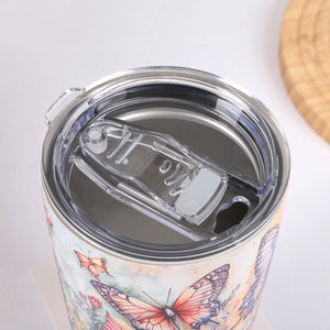 20oz FH Graphic Print Stainless Steel Tumbler with double-wall insulation and vibrant design for hot and cold drinks