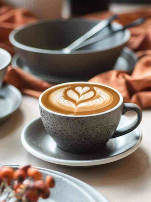 Loveramics Professional Soul Collection vibrant ceramic coffee mugs with saucers for baristas