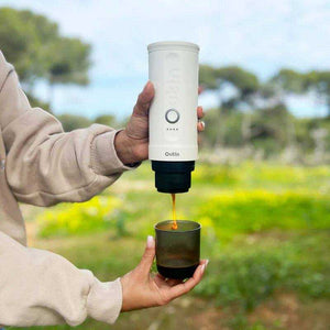 Outin Mino Nano portable espresso machine for camping, car, and home use
