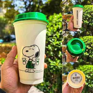 Starbucks x Peanuts limited edition Snoopy coffee mugs and drinkware collection