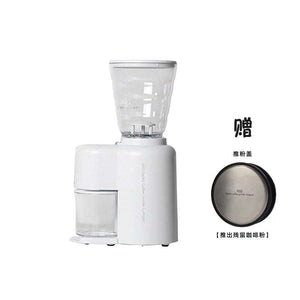 HARIO Japan Compact Electric Coffee Grinder EVC-8 with 39 grind settings and stainless steel conical burrs