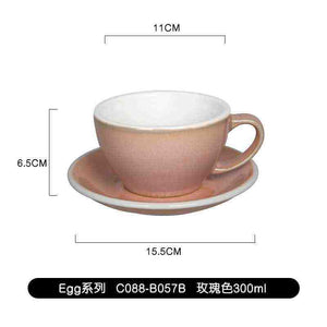 Loveramics Professional Soul Collection vibrant ceramic coffee mugs with saucers for baristas