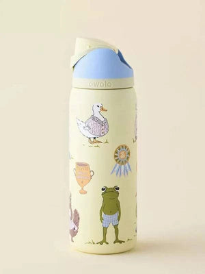 American version of Owala's new UO co-branded Animal World thermos cup FreeSip double drink lid insulation straw