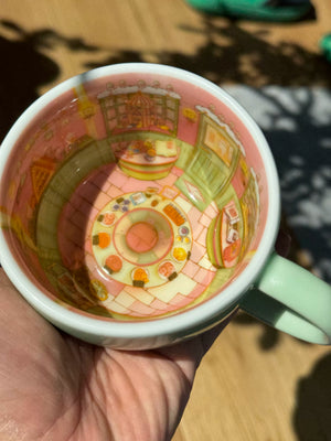 Van Gogh "Candy Shop" Glazed Ceramic Mug | A Sweet Morning Escape