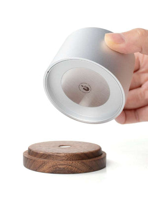 Airflow espresso filter paper holder with walnut wood base