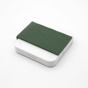 Mini espresso scale sized for a machine drip tray