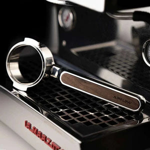 AIRFLOW 58mm bottomless portafilter with wood handle