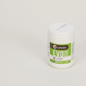Cafetto EVO organic espresso machine cleaner powder in a 500g jar