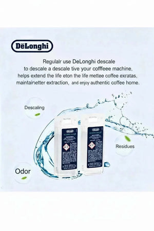 DeLonghi EcoDecalk Mini coffee machine descaler bottles
