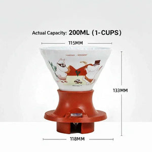 Japan HARIO Moomin collaboration ceramic coffee cup