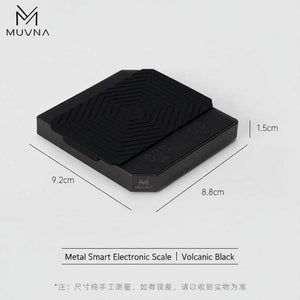MUVNA smart digital coffee scale with timer for espresso brewing