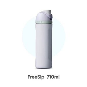 OWALA Thermos Cup insulated stainless steel water bottle with FreeSip lid