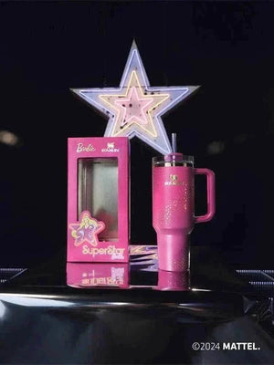 Stanley x Barbie limited edition 40oz FlowState tumbler
