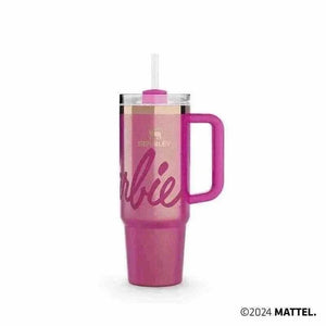Stanley x Barbie limited edition 40oz Quencher H2.0 tumbler with vibrant design